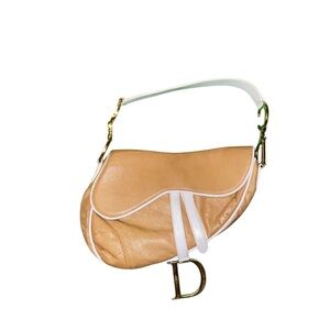 Dior Leather Saddle bag
